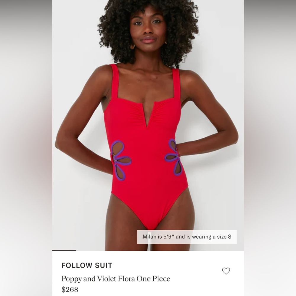 FOLLOW SUIT
Poppy and Violet